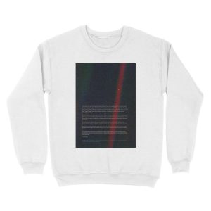 Alternative view of Pale Blue Dot — Voyager 1 & Carl Sagan quote ⛔ HQ-quality Unisex Crewneck Sweatshirt