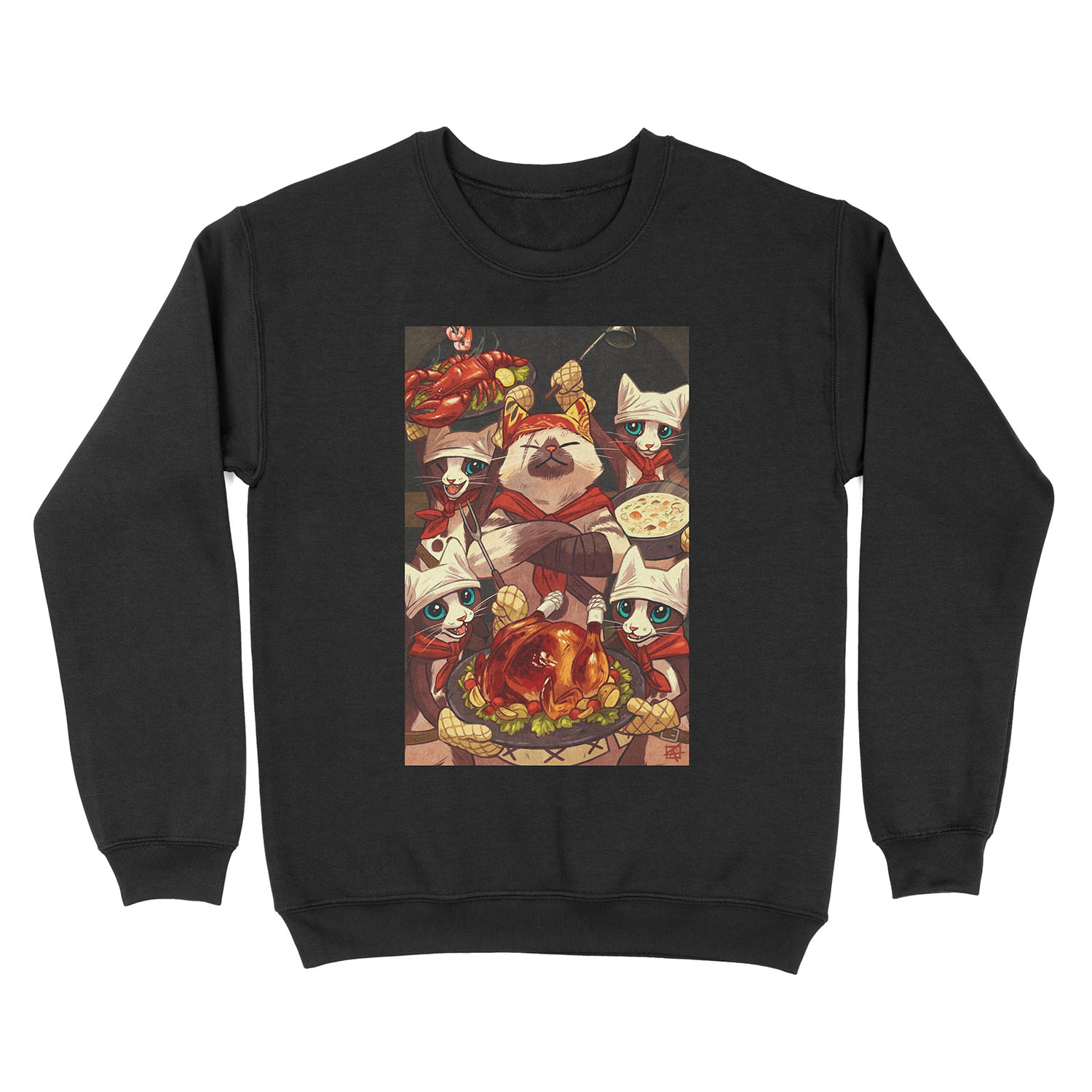 Palico Chefs Unisex Crewneck Sweatshirt