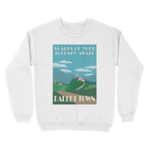 Alternative view of Pallet Town Unisex Crewneck Sweatshirt