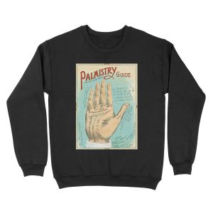 Palmistry Vintage Unisex Crewneck Sweatshirt