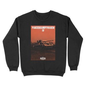 Panzerkampfwagen IV - Stylized (Design & Art: Nuclear Jackal) Unisex Crewneck Sweatshirt