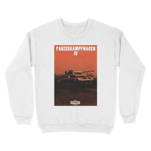 Alternative view of Panzerkampfwagen IV - Stylized (Design & Art: Nuclear Jackal) Unisex Crewneck Sweatshirt