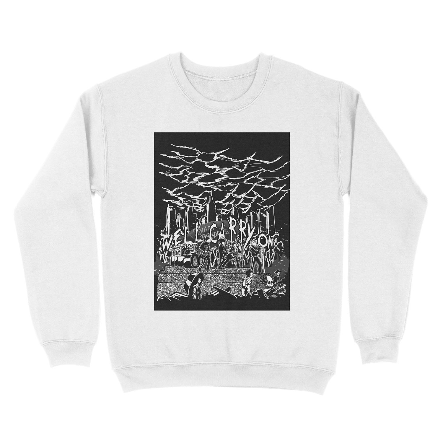Parade Manga Style Unisex Crewneck Sweatshirt - Image 2