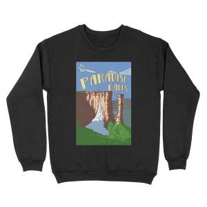 Paradise Falls Travel Unisex Crewneck Sweatshirt
