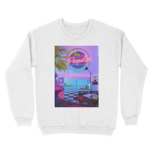 Alternative view of Paradise Wave Unisex Crewneck Sweatshirt