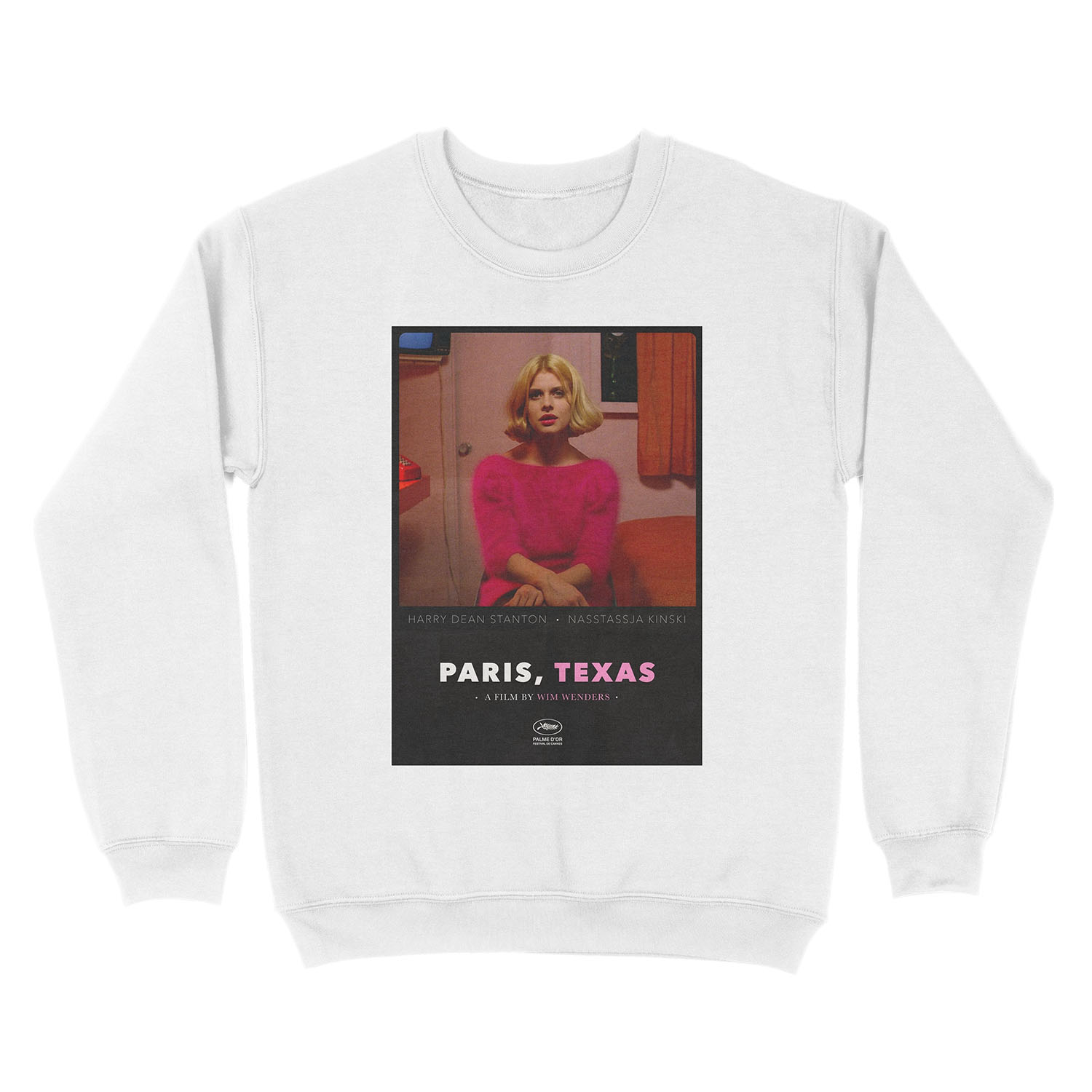 Paris, Texas - A Film by Wim Wenders Unisex Crewneck Sweatshirt - Image 2