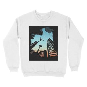 Alternative view of Parkour! Unisex Crewneck Sweatshirt