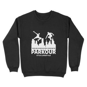 PARKOUR - FREERUNNING - TRACEUR Unisex Crewneck Sweatshirt