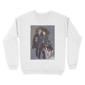 Alternative view of Partners. Unisex Crewneck Sweatshirt