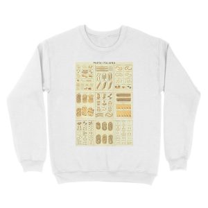 Alternative view of Pasta Italiana Unisex Crewneck Sweatshirt