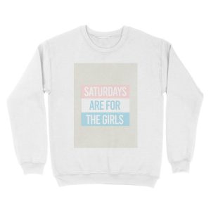 Alternative view of Pastel Saturdays are for the girls Unisex Crewneck Sweatshirt