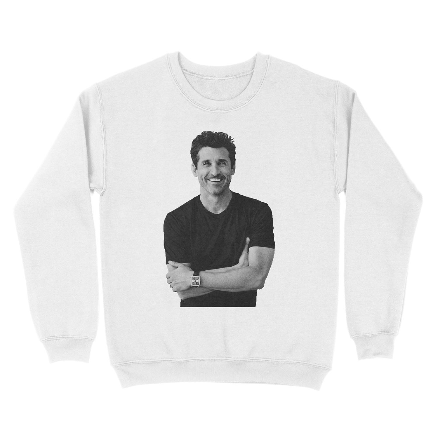 Patrick Dempsey Unisex Crewneck Sweatshirt - Image 2