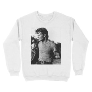 Alternative view of Patrick Swayze Unisex Crewneck Sweatshirt