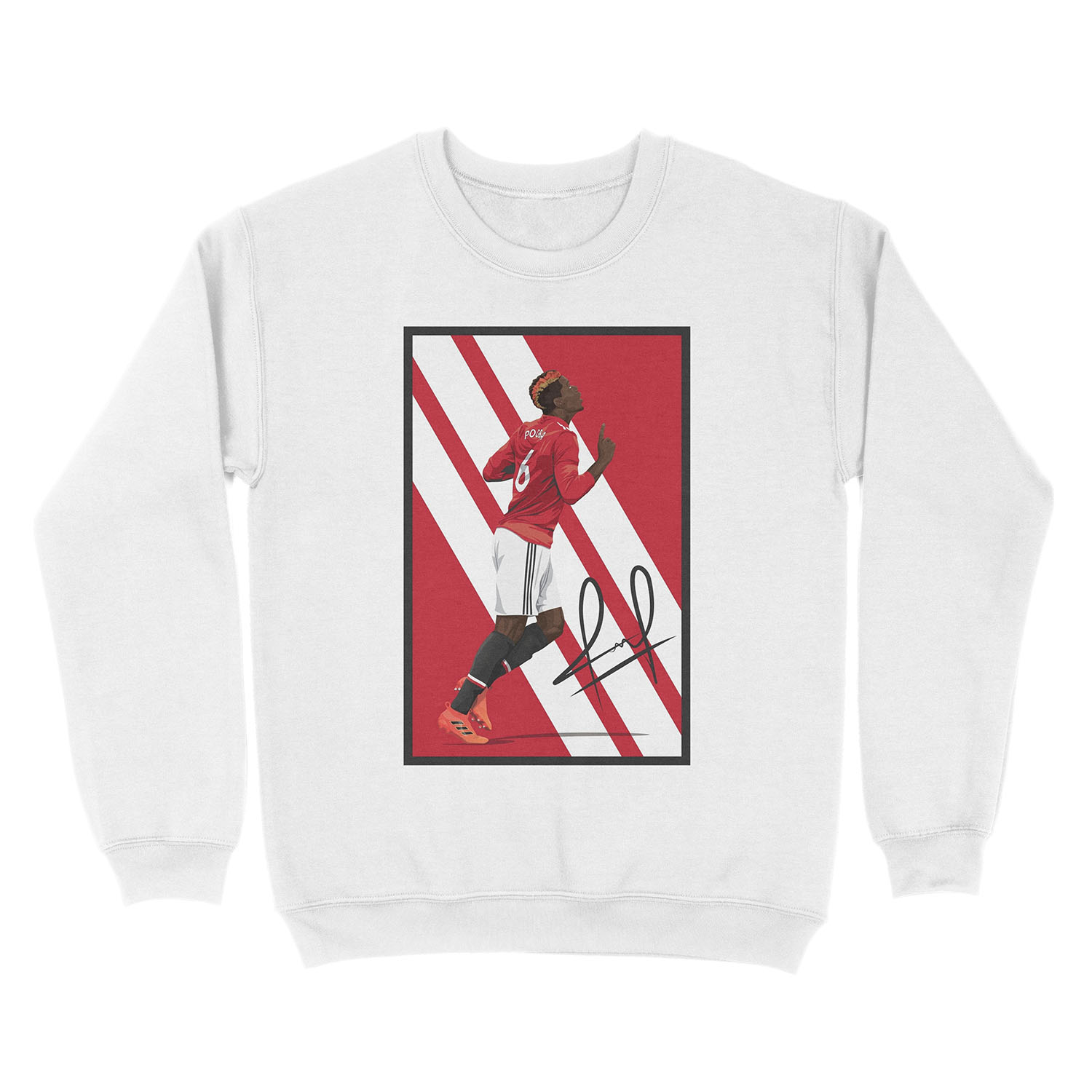 Paul Pogba Unisex Crewneck Sweatshirt - Image 2