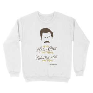 Alternative view of Pawnee's Finest Unisex Crewneck Sweatshirt