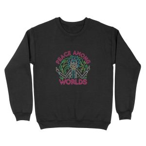 Peace Among Worlds neon Unisex Crewneck Sweatshirt