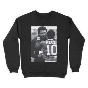 Pele, Muhammad Ali Unisex Crewneck Sweatshirt
