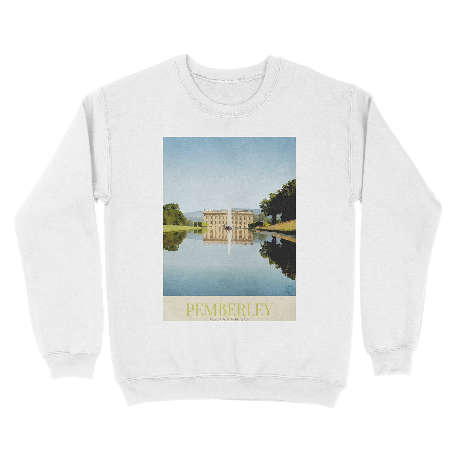 Pemberley Travel Unisex Crewneck Sweatshirt - Image 2