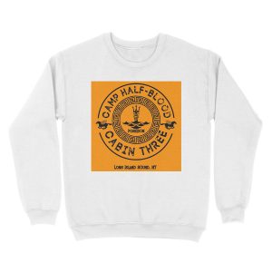 Alternative view of Percy Jackson - Camp Half-Blood - Cabin Three - Poseidon Unisex Crewneck Sweatshirt
