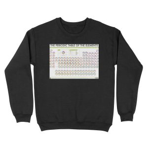 Periodic Table of Data - Blocks Version Unisex Crewneck Sweatshirt