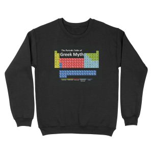 Periodic Table of Greek Mythology Unisex Crewneck Sweatshirt