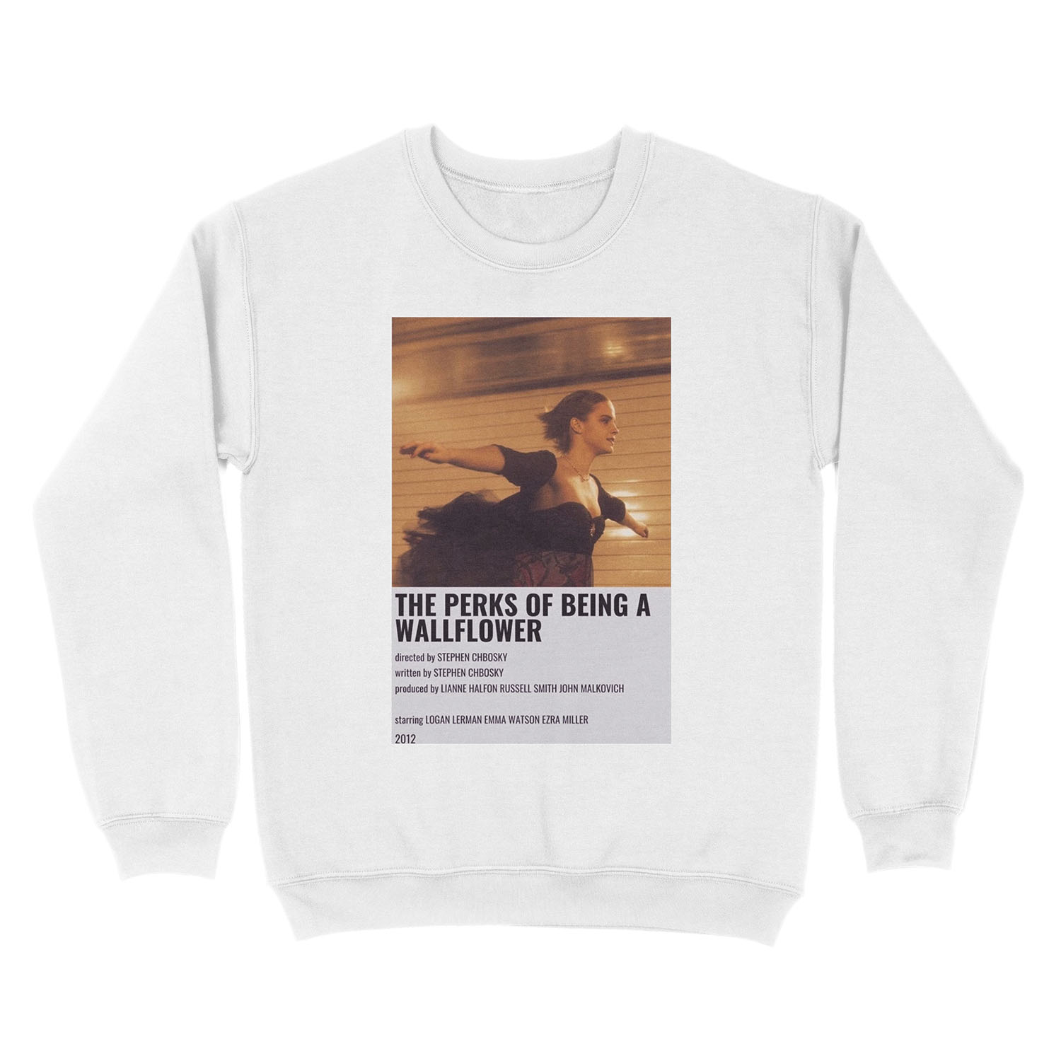 Perks of being wallflower Unisex Crewneck Sweatshirt - Image 2