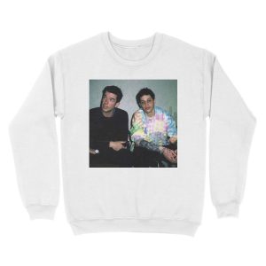Alternative view of Pete Davidson and John Mulaney Unisex Crewneck Sweatshirt