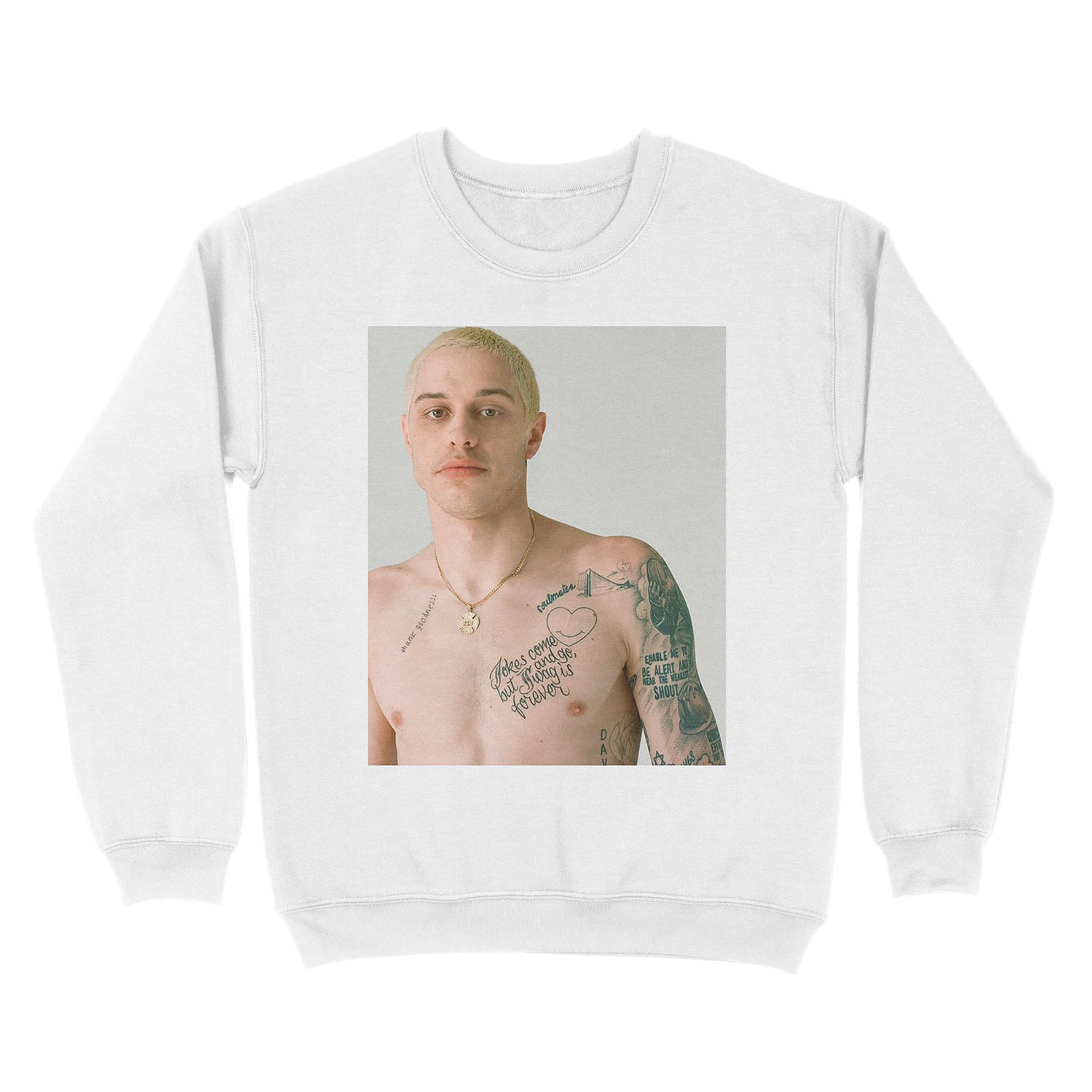 pete davidson for gq Unisex Crewneck Sweatshirt - Image 2