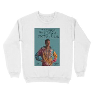 Alternative view of Pete Davidson in the King of Staten Island Movie Unisex Crewneck Sweatshirt