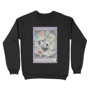 Philosophy Department Office Map Unisex Crewneck Sweatshirt