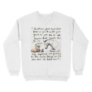 Alternative view of photo caption best art Unisex Crewneck Sweatshirt