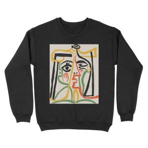 Picasso - Woman's head #1 Unisex Crewneck Sweatshirt