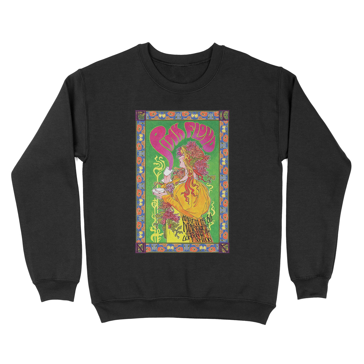 pink girl Unisex Crewneck Sweatshirt