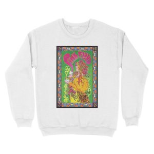 Alternative view of pink girl Unisex Crewneck Sweatshirt