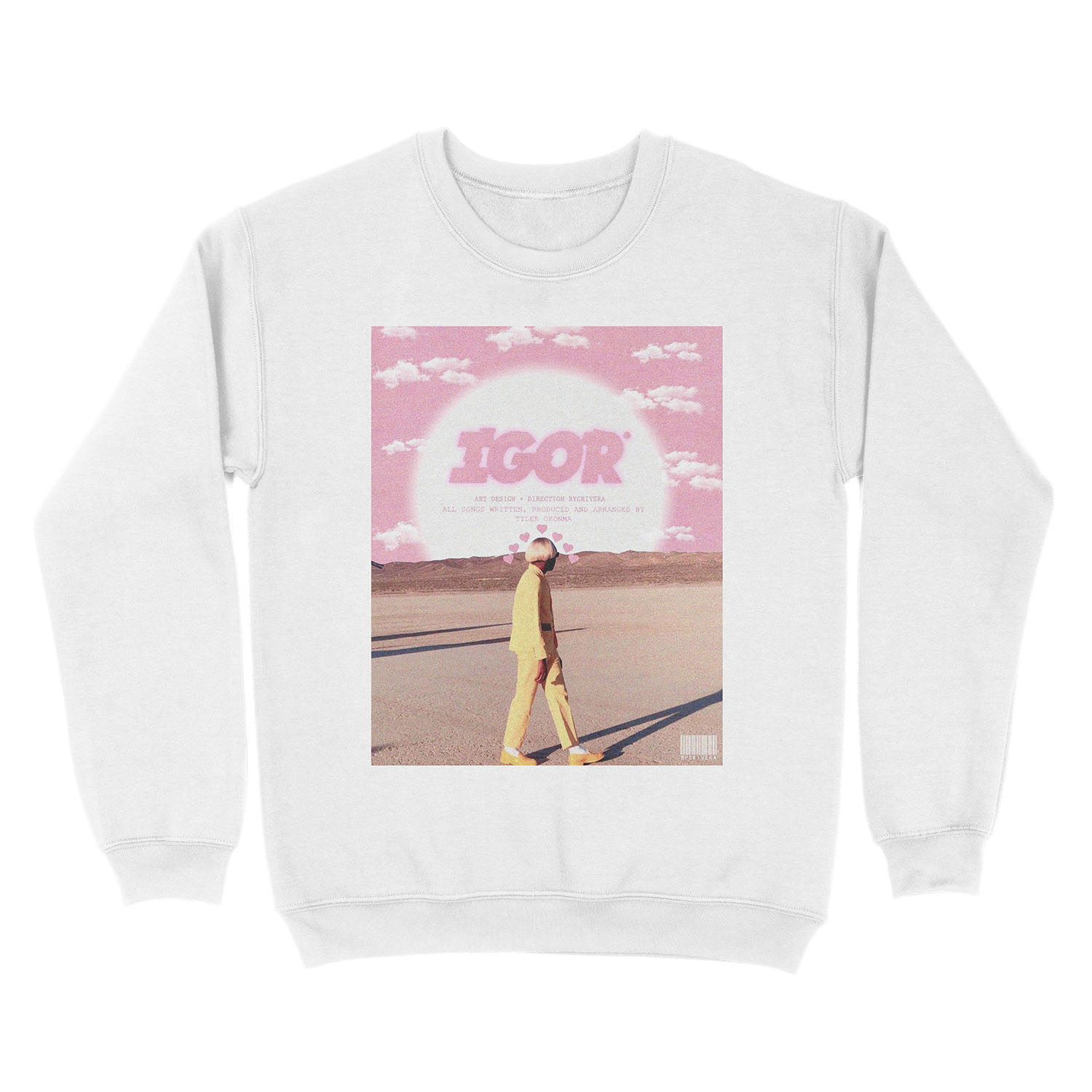 pink pop Unisex Crewneck Sweatshirt - Image 2
