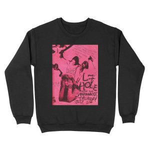 pink punk collage Unisex Crewneck Sweatshirt