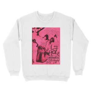 Alternative view of pink punk collage Unisex Crewneck Sweatshirt