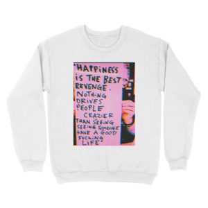 Alternative view of pink vsco quotes Unisex Crewneck Sweatshirt