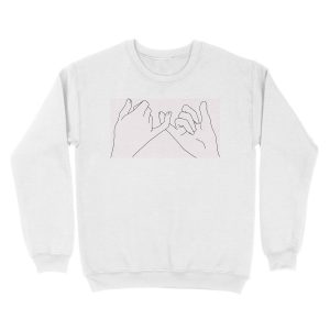 Alternative view of pinky promise Unisex Crewneck Sweatshirt