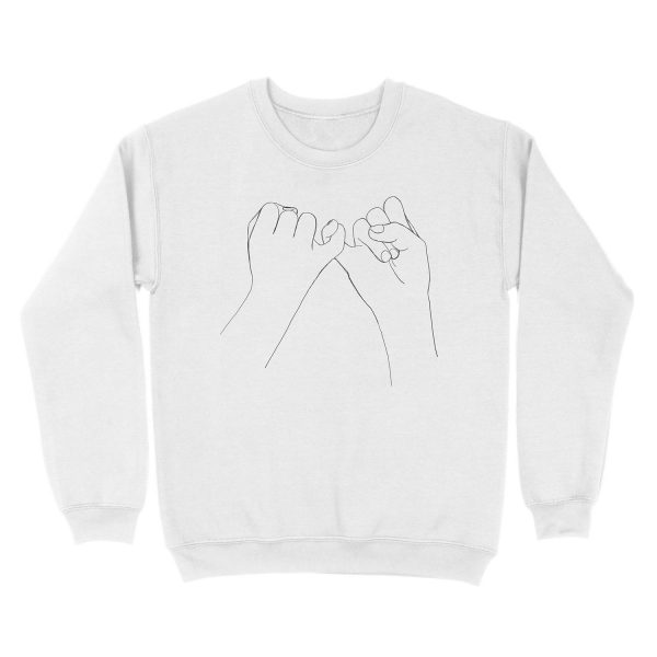Pinky Promise I Unisex Crewneck Sweatshirt - Image 2