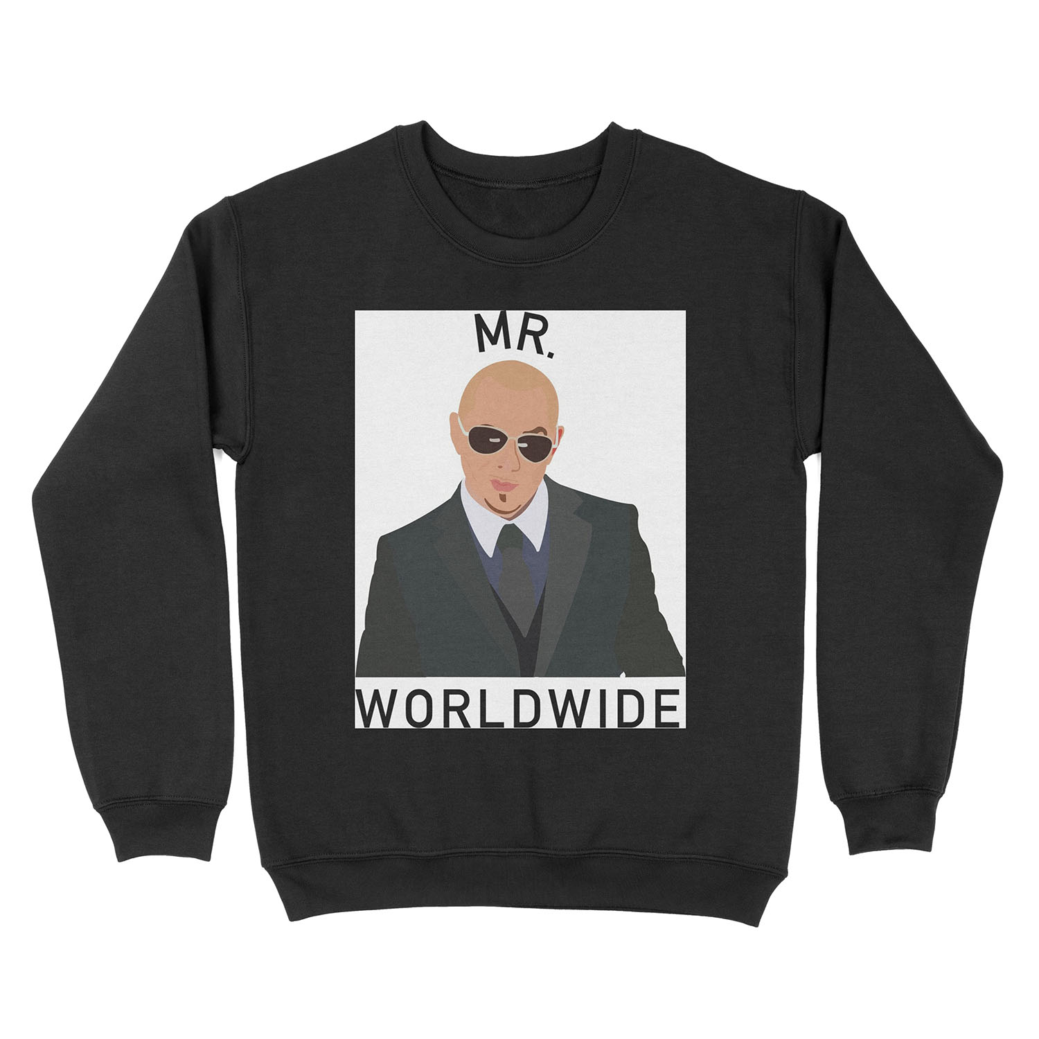 Pitbull Mr Worldwide Unisex Crewneck Sweatshirt