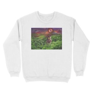 Alternative view of Planet X637Z-43 Unisex Crewneck Sweatshirt
