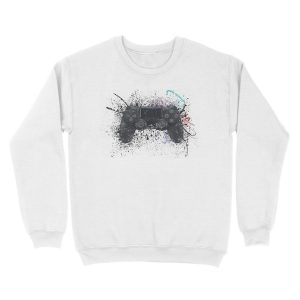 Alternative view of Playstation Gaming Controller New Gen Unisex Crewneck Sweatshirt