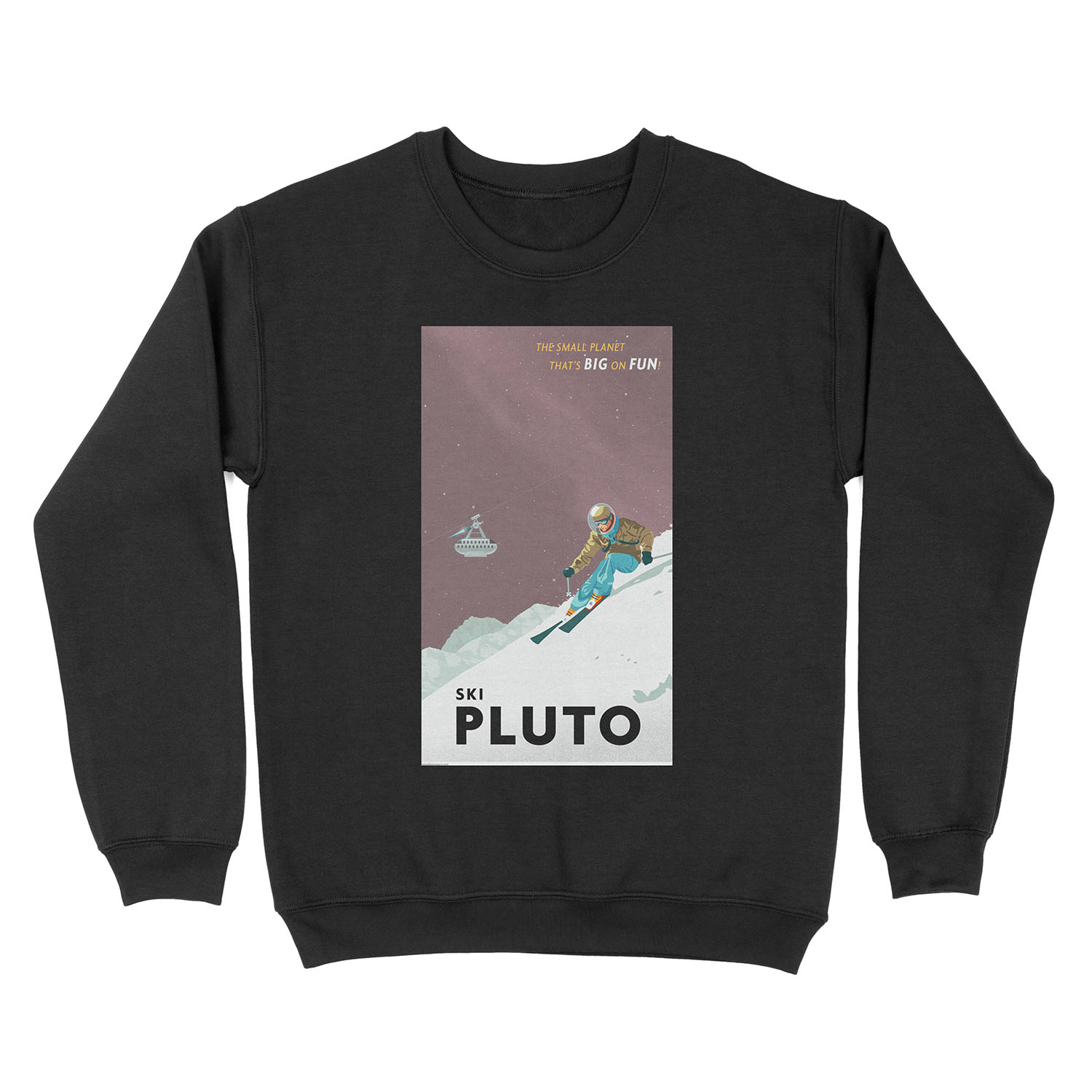 Pluto Travel Unisex Crewneck Sweatshirt