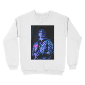 Alternative view of polloo the light blue Unisex Crewneck Sweatshirt
