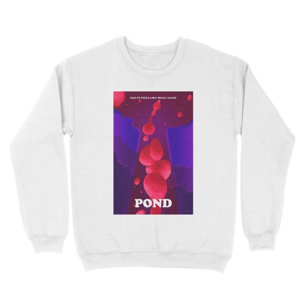 Pond "Man it Feels Like Space Again" Fan Art Unisex Crewneck Sweatshirt - Image 2