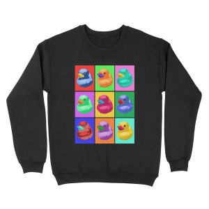 Pop Art Ducky Unisex Crewneck Sweatshirt
