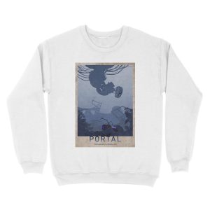 Alternative view of Portal Unisex Crewneck Sweatshirt