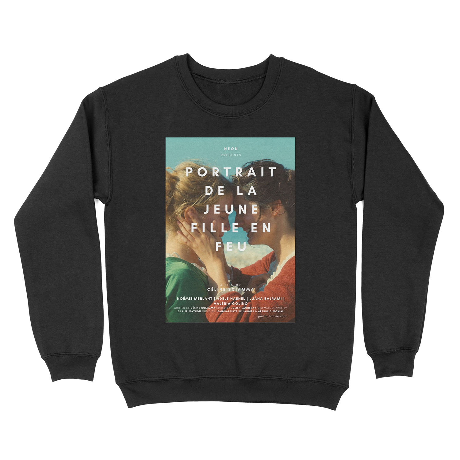 PORTRAIT DE LA JEUNE FILLE EN FEU Unisex Crewneck Sweatshirt