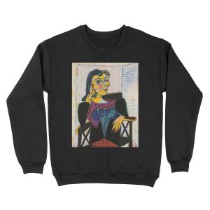 Portrait of Dora Maar-Pablo Picasso Unisex Crewneck Sweatshirt
